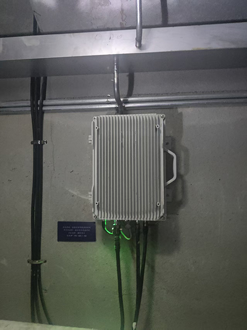  布尔津电力管廊覆盖漏缆方式案例